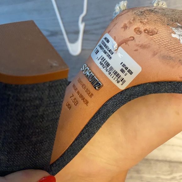 Schutz pumps 37.5 denim - Picture 5 of 7